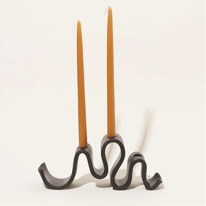 Virginia Sin Wyat Candelabra in Black